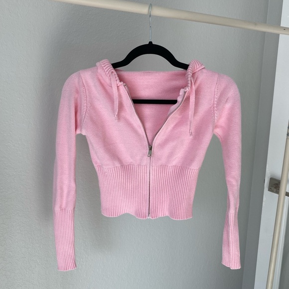 Knit Matching Set in Pink - Picture 6 of 9